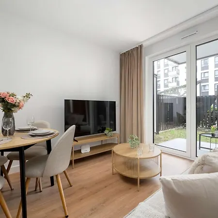 Apartament Nowoczesny Z Tarasem I Parkingiem By Renters Wrocław
