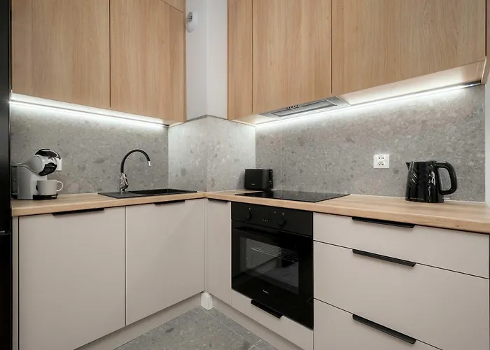 Apartman Nowoczesny Z Tarasem I Parkingiem By Renters *